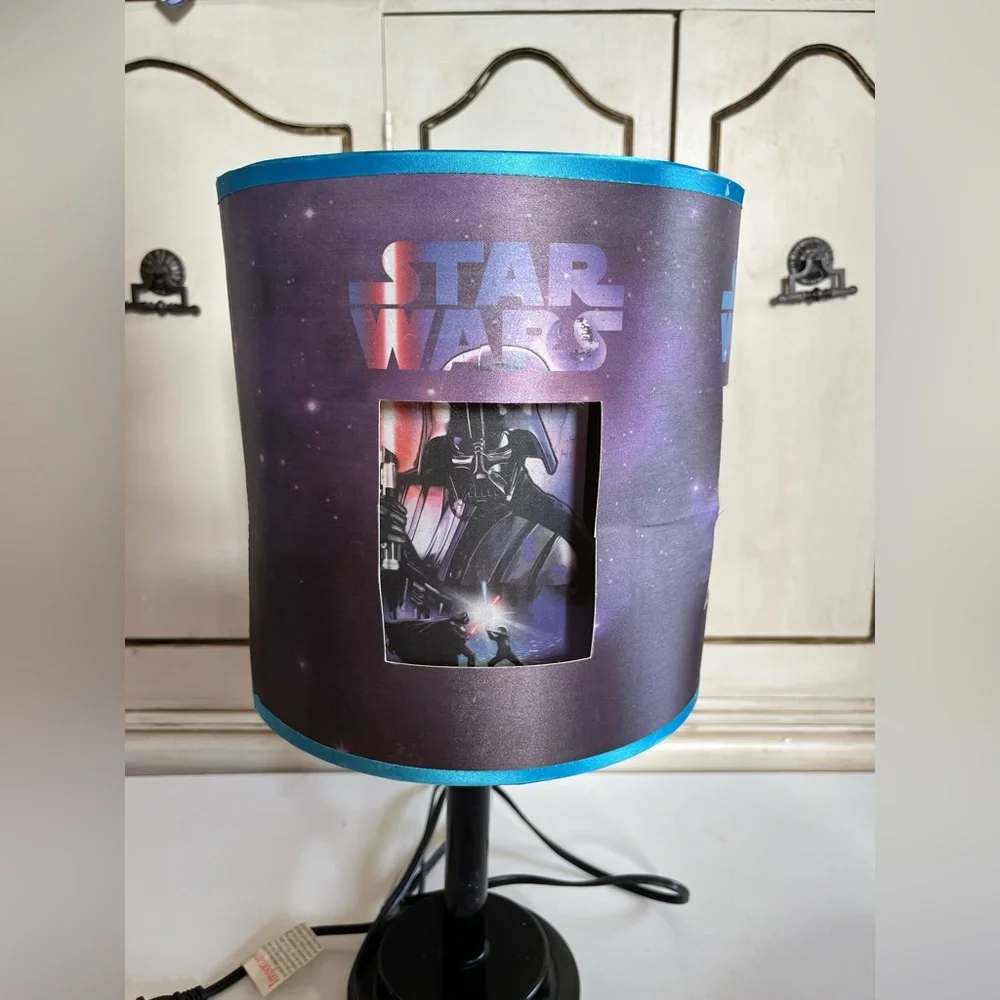 Star Wars Darth Vader, Yoda, Storm Troopers Double Shade Die Cut Table Lamp